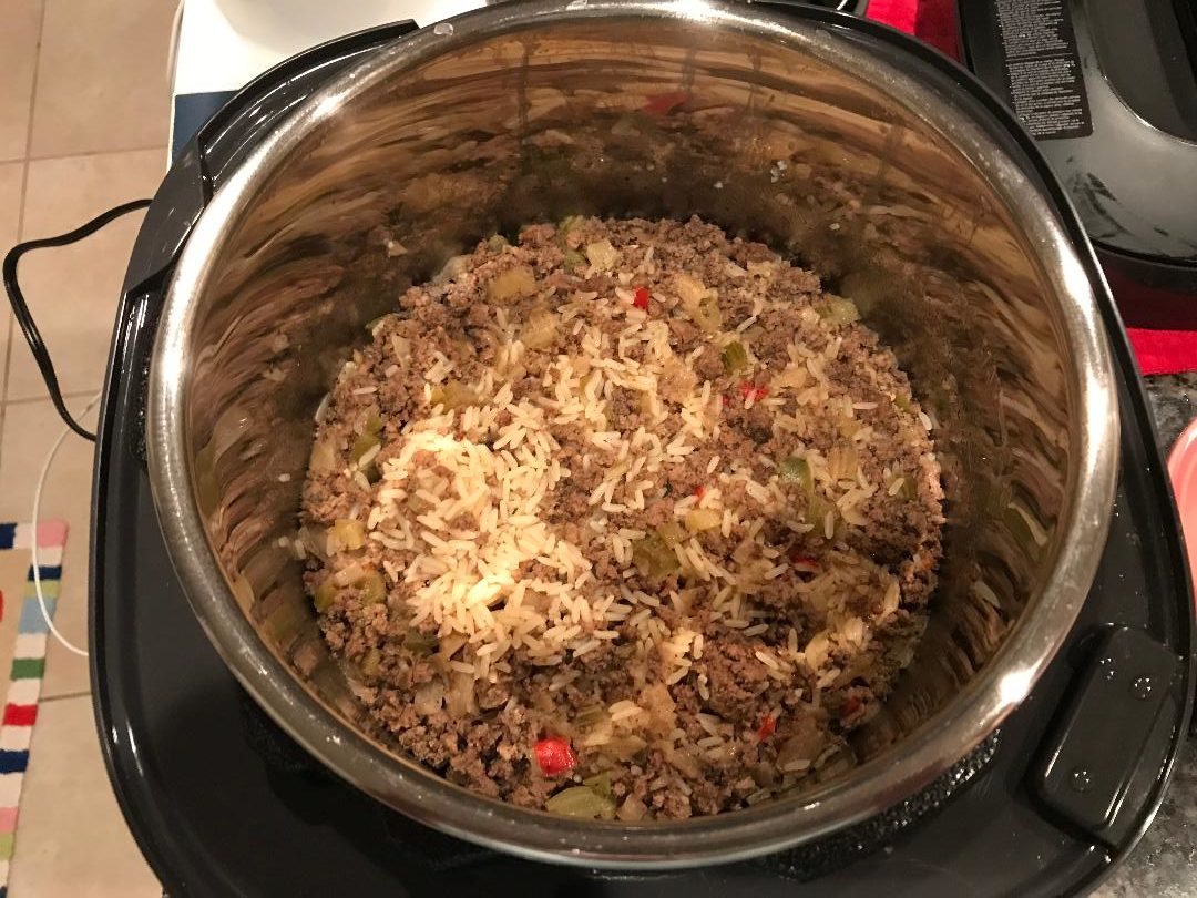 Rice in quick online cooker